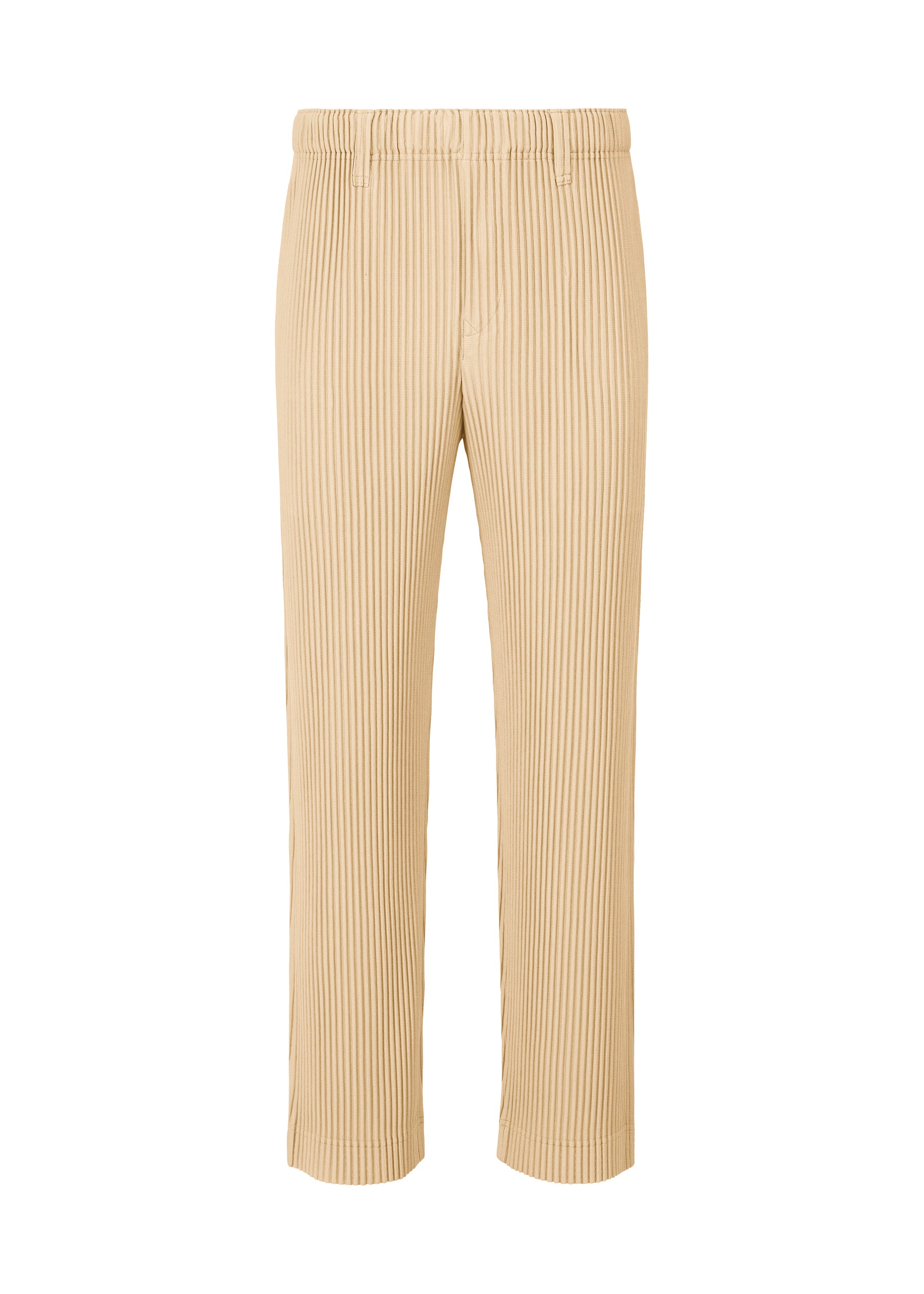 TAILORED PLEATS 2、メンズ_パンツ、ベージュ