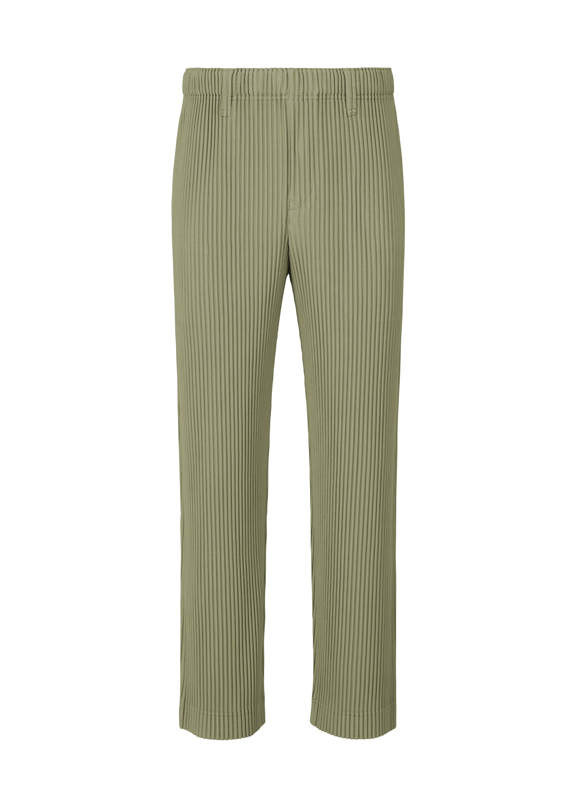 TAILORED PLEATS 2、メンズ_パンツ、グリーン