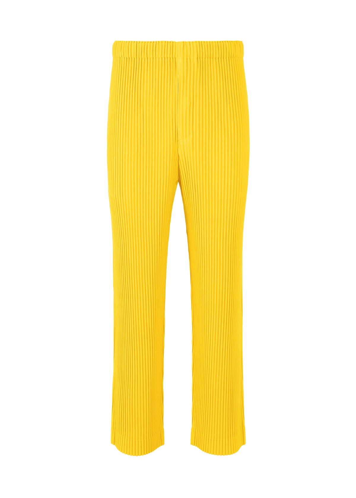 COLOR PLEATS、メンズ_パンツ、イエロー