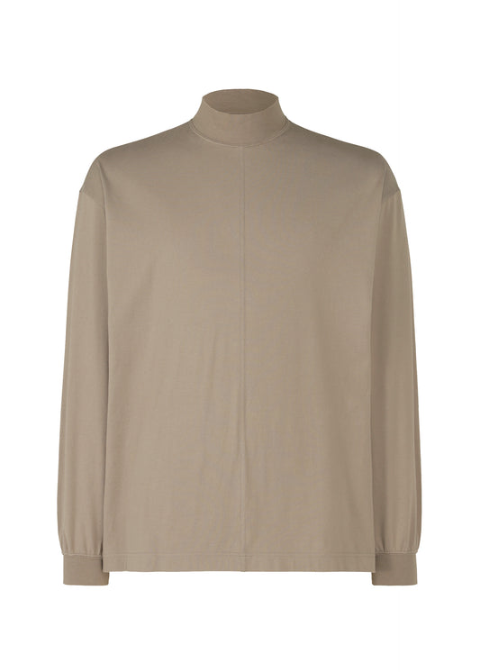 Black Turtleneck Top、メンズ_トップス_トップ、ブラック