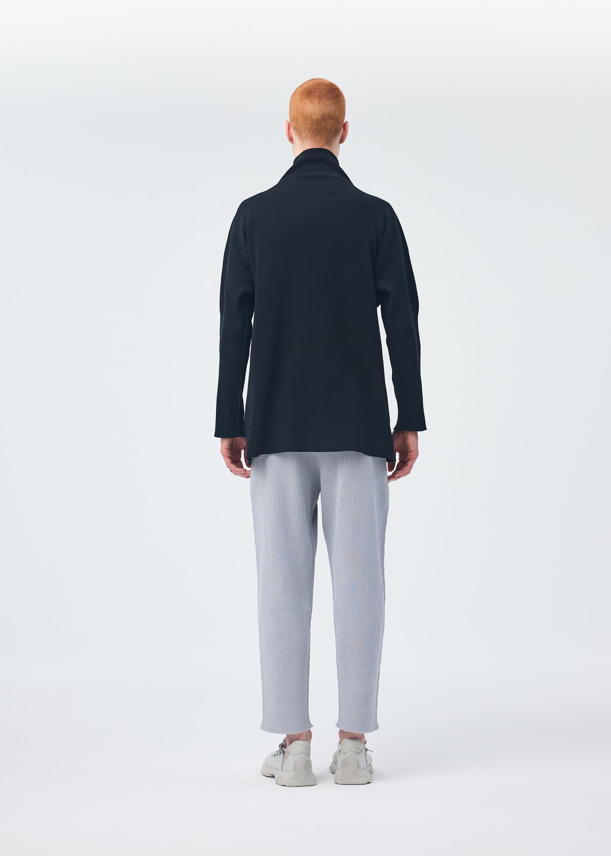 BASIC KNIT、メンズ_ニット、着用画像3
