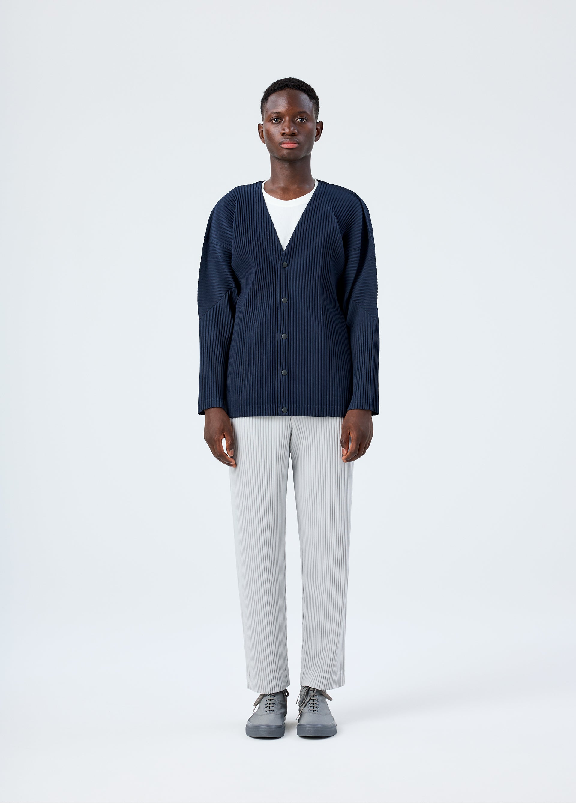 BASICS、メンズ_トップス_カーディガン、着用画像1