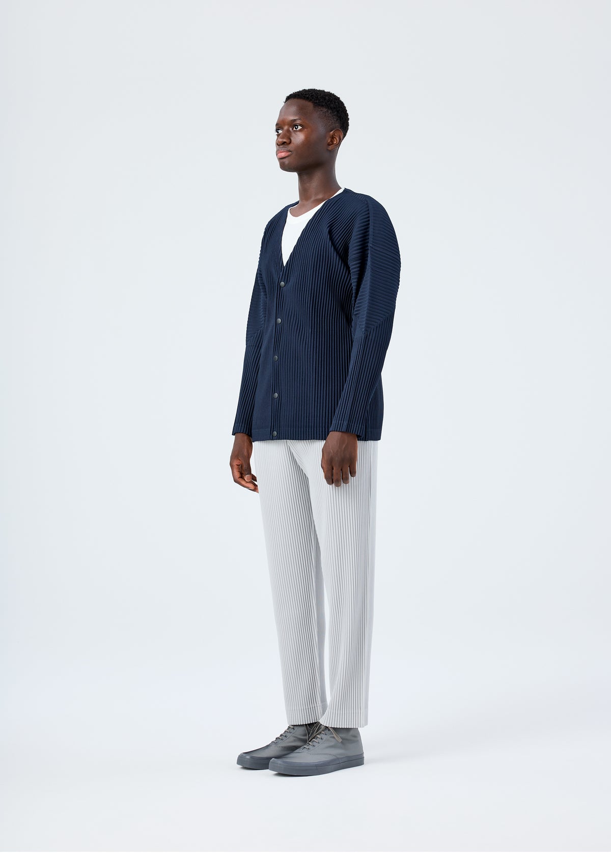 BASICS、メンズ_トップス_カーディガン、着用画像2