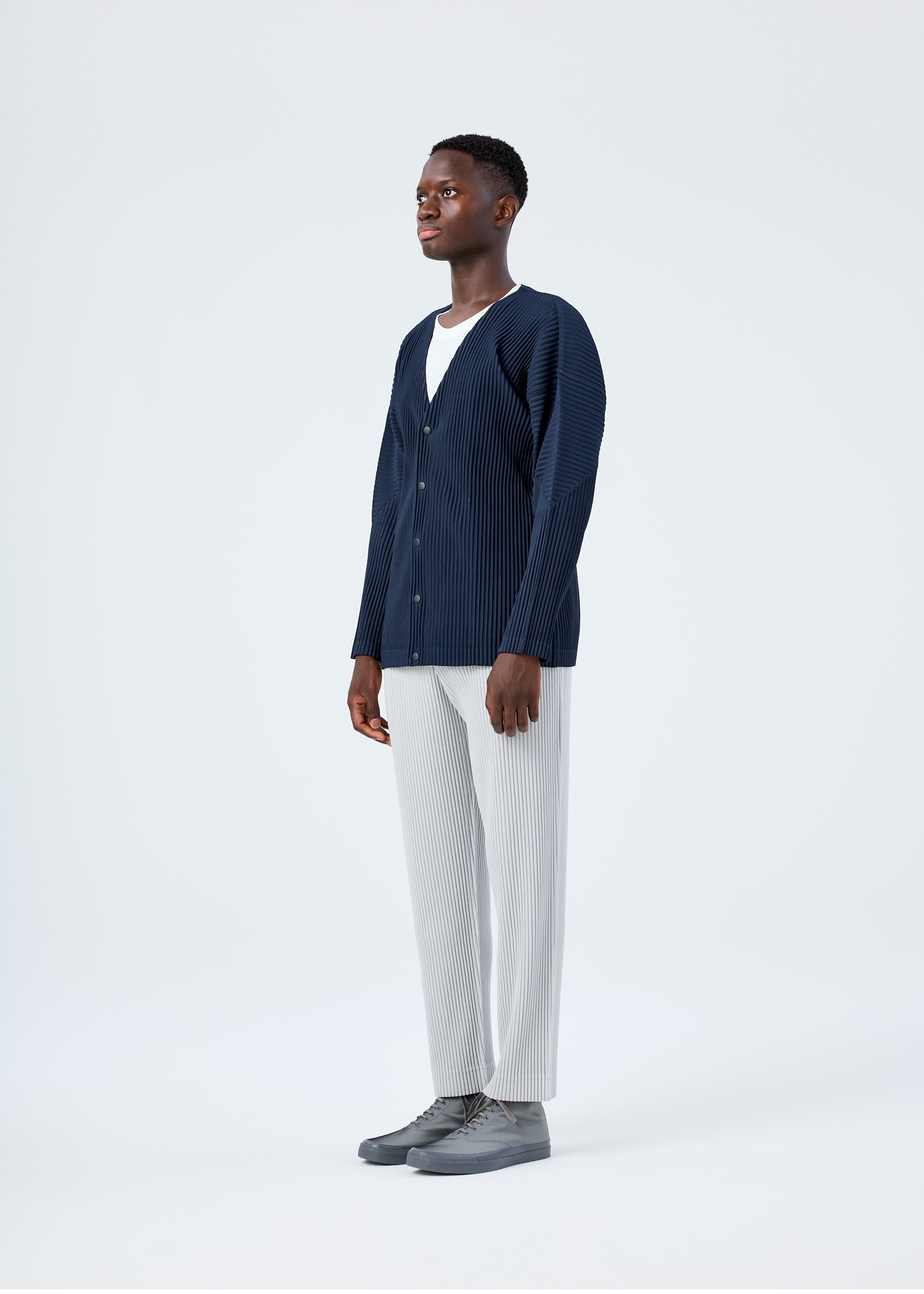 BASICS、メンズ_トップス_カーディガン、着用画像2