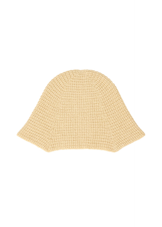 CROCHET HAT、アクセサリー&その他_帽子、ベージュ