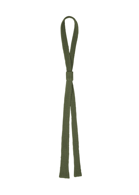 PLEATED SEERSUCKER TIE、アクセサリー&その他_その他、グリーン