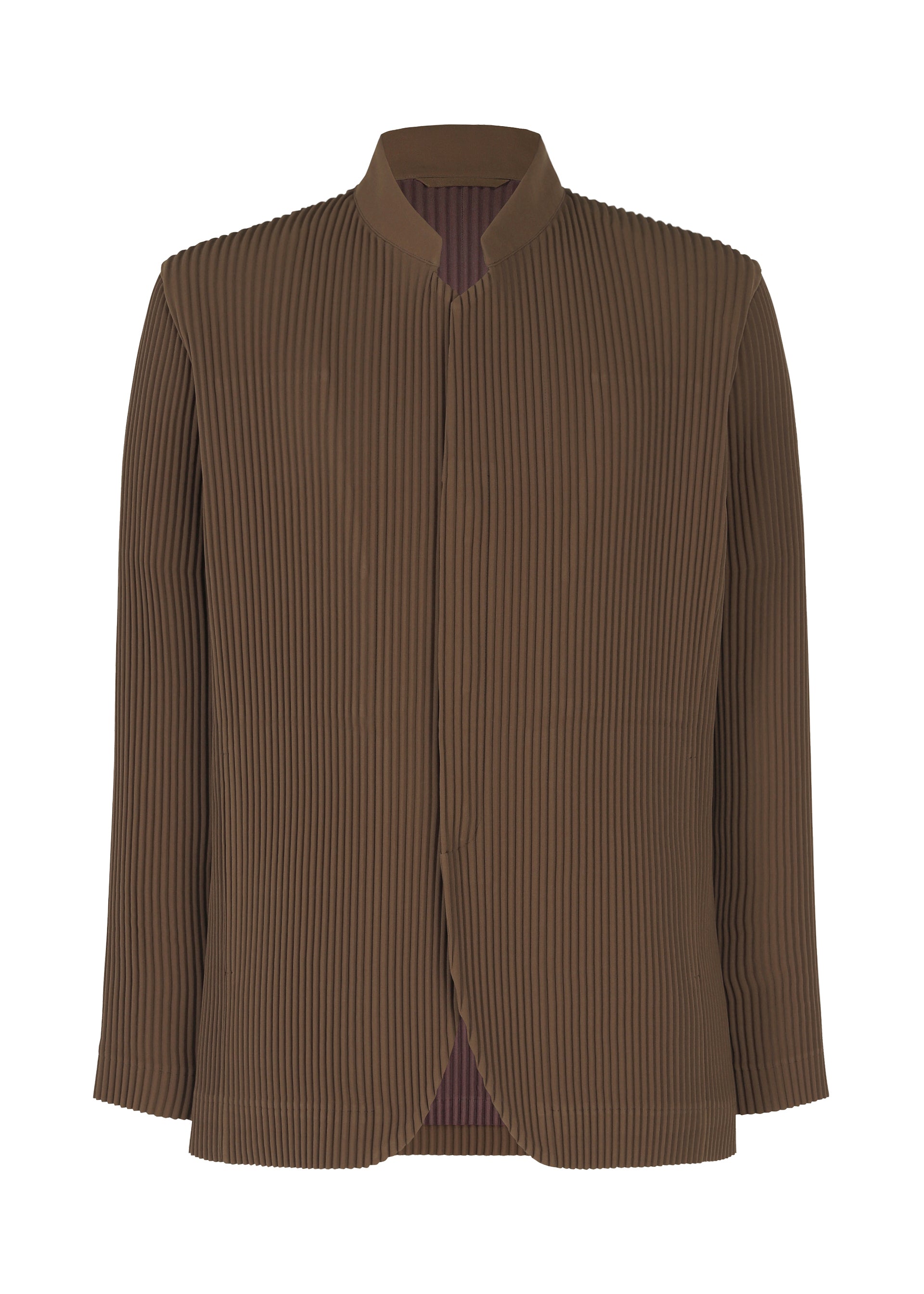 TUXEDO PLEATS、メンズ_ジャケット&コート_ジャケット＆ブルゾン、ブラウン