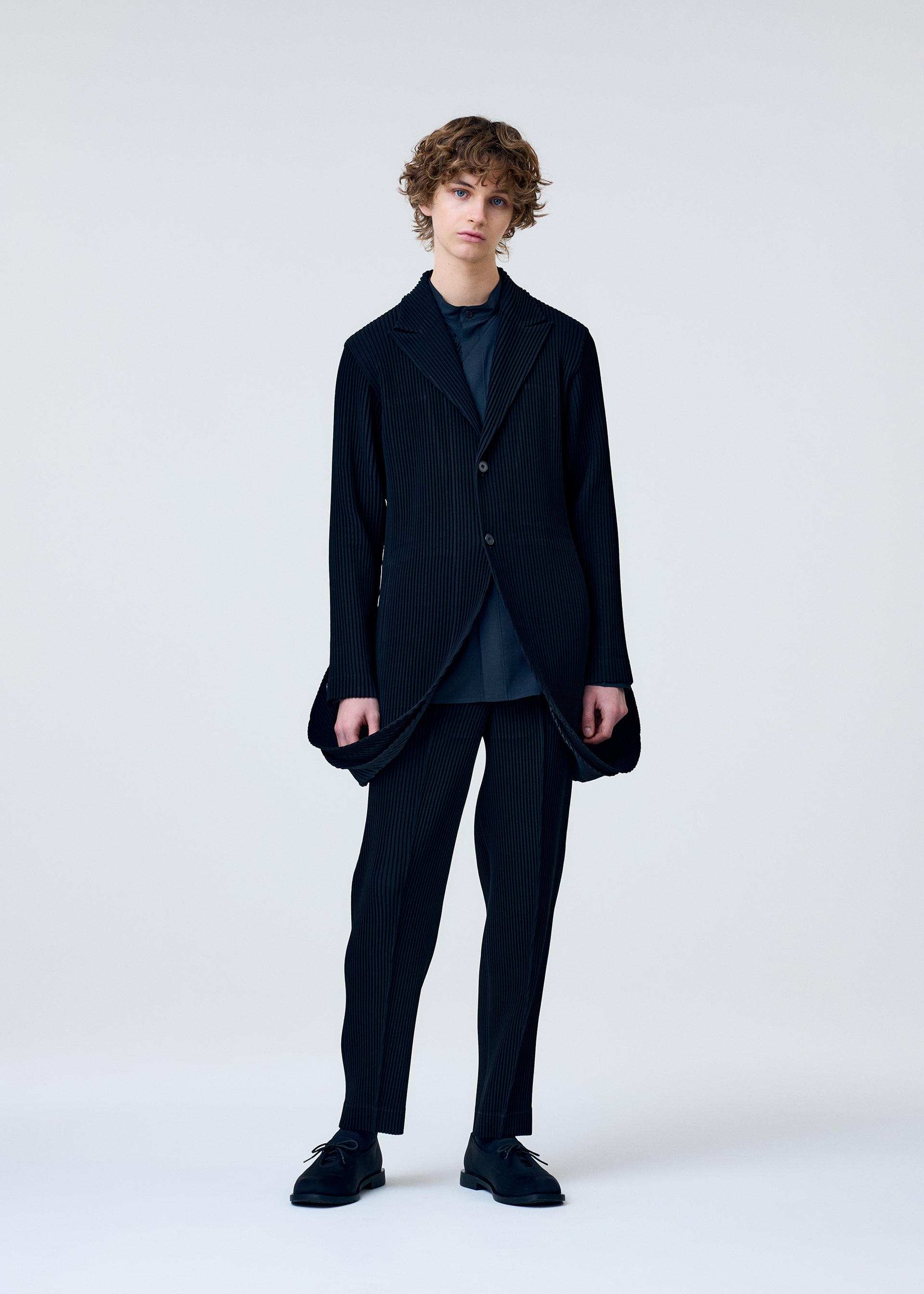 TUXEDO PLEATS、メンズ_ジャケット&コート_ジャケット＆ブルゾン、着用画像3