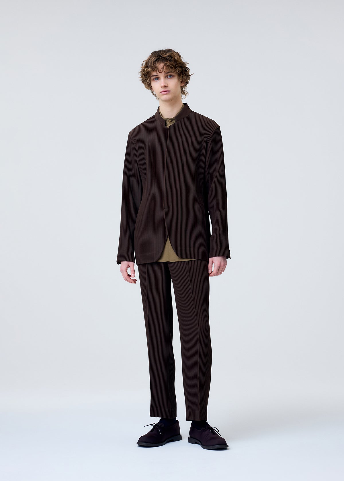 TUXEDO PLEATS、メンズ_パンツ、着用画像1