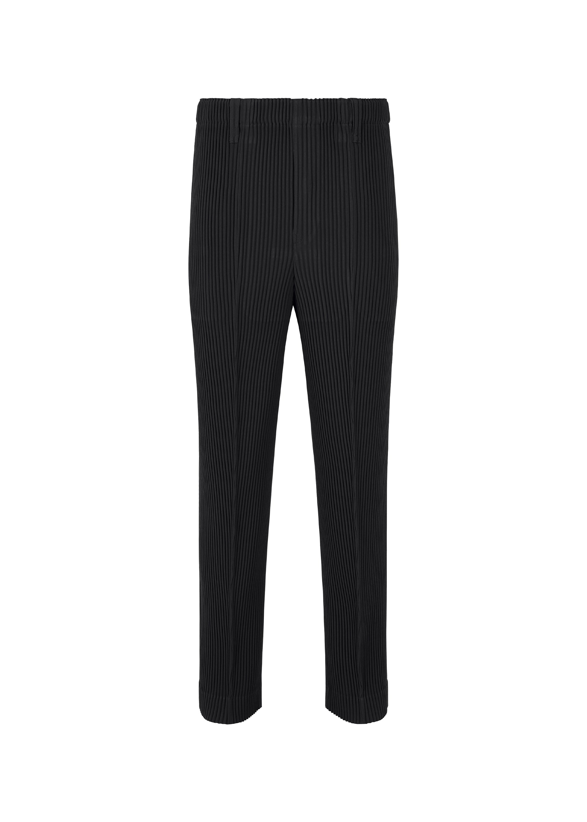 TUXEDO PLEATS、メンズ_パンツ、ブラック