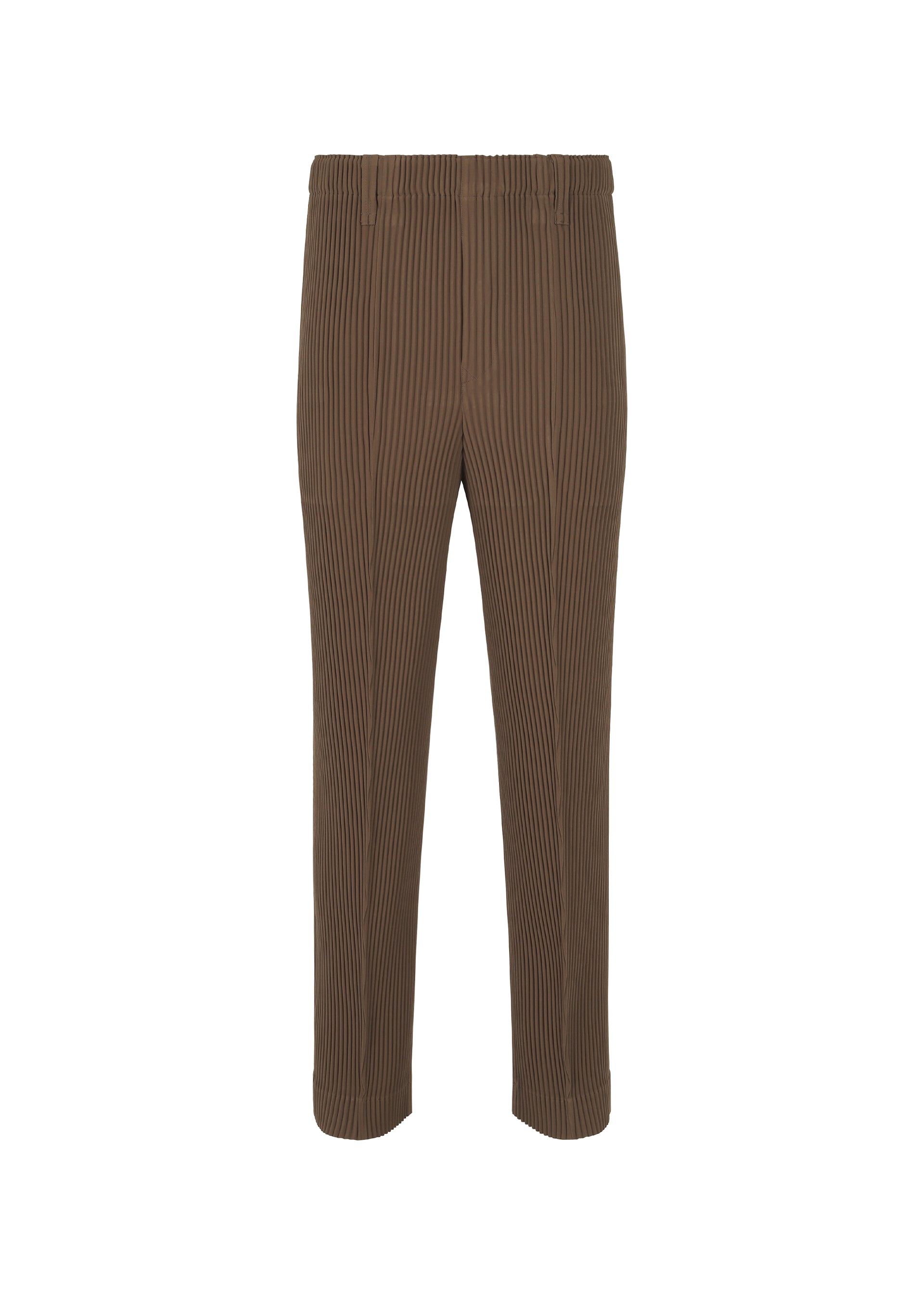 TUXEDO PLEATS、メンズ_パンツ、ブラウン