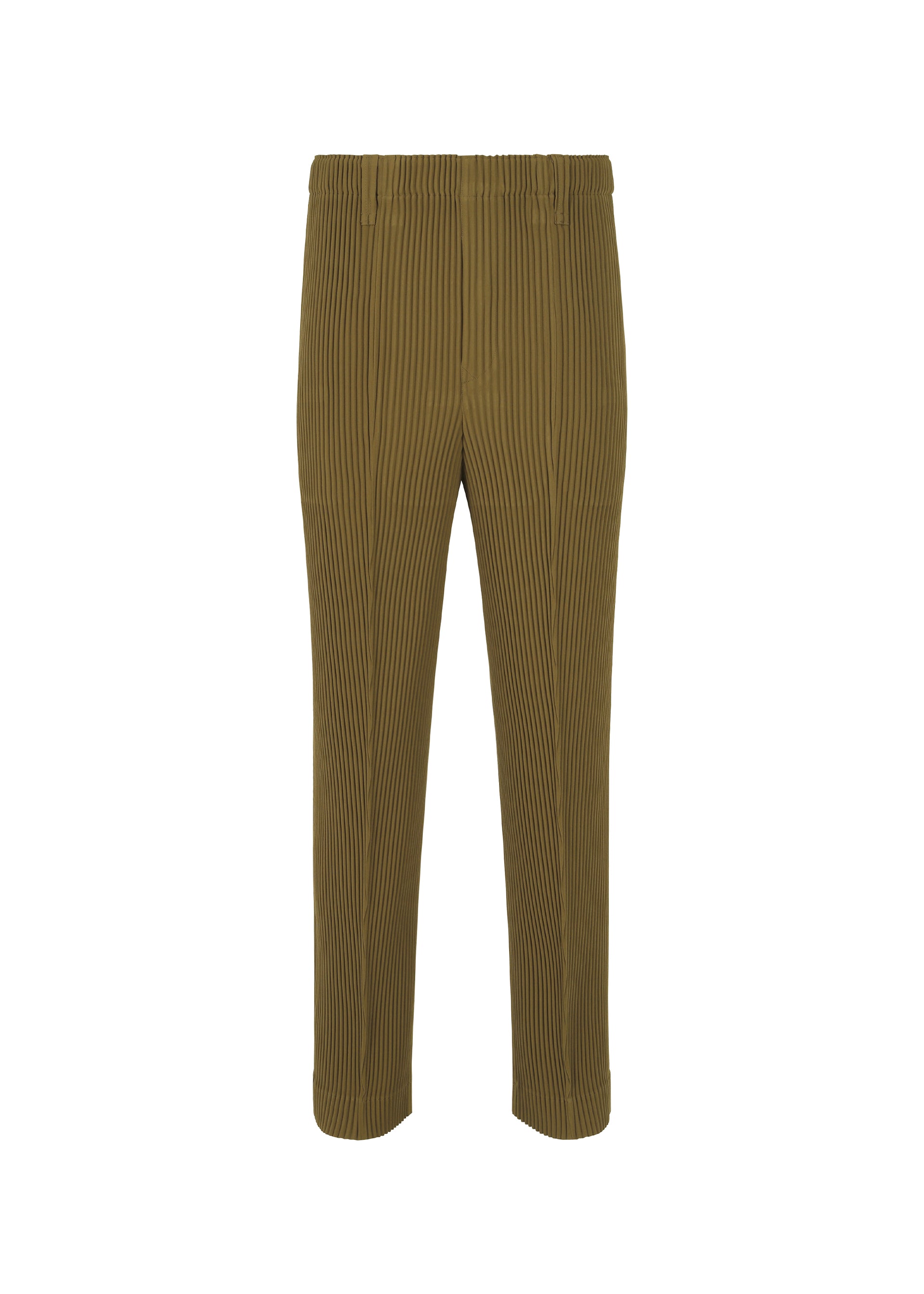 TUXEDO PLEATS、メンズ_パンツ、カーキ