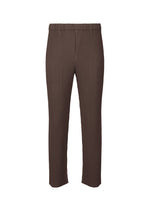LINEN LIKE、メンズ_パンツ、ブラウン
