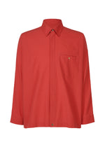 STREAMLINE SHIRT、メンズ_トップス_シャツ、レッド