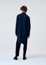 EMBROIDERY PRESS SHIRT、メンズ_トップス_シャツ、着用画像2