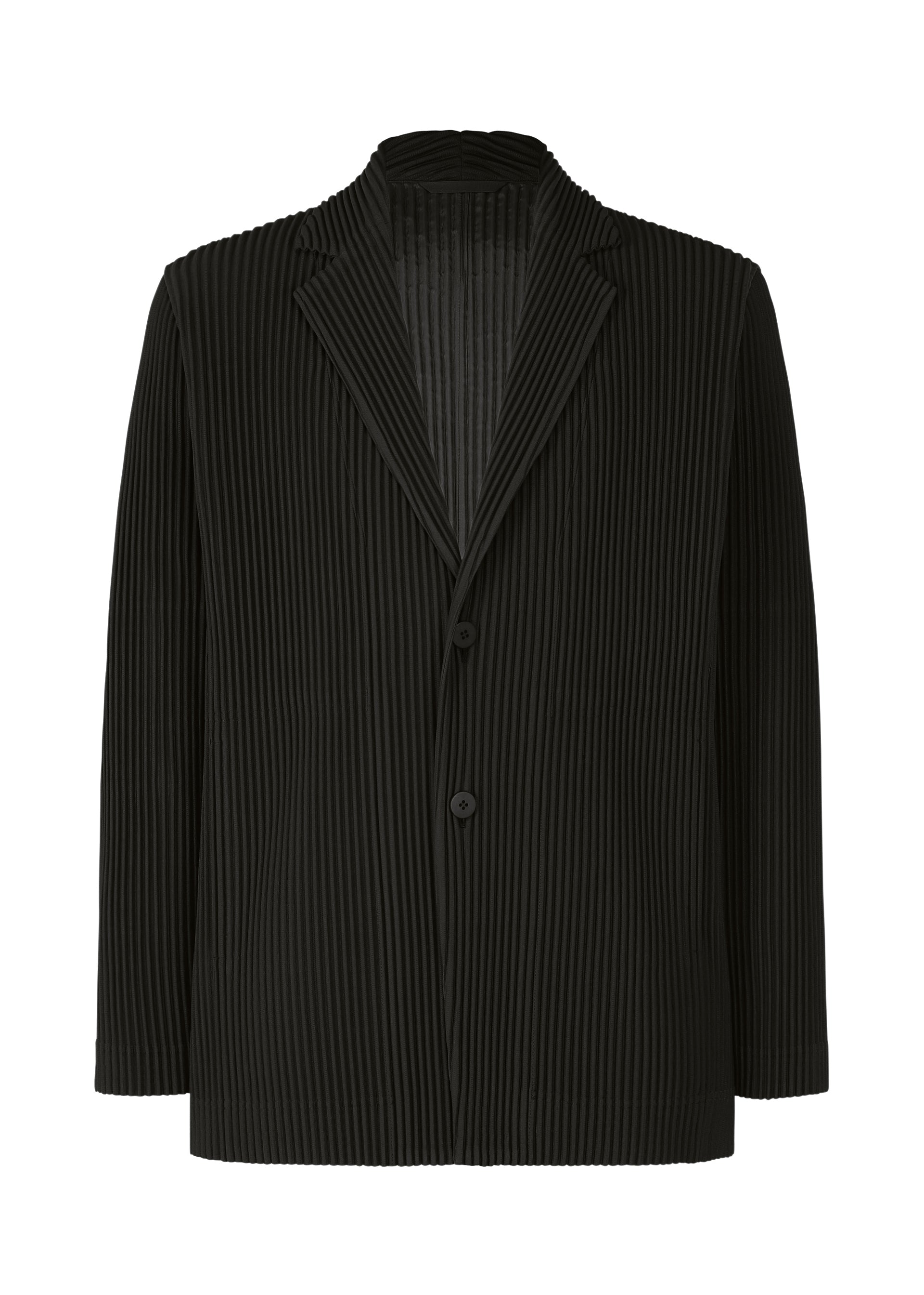 TAILORED PLEATS 3、メンズ_ジャケット&コート_ジャケット＆ブルゾン、ブラック