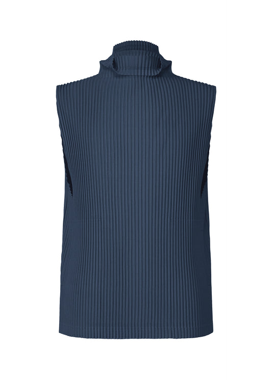 TAILORED PLEATS 1、メンズ_トップス_トップ、ネイビー
