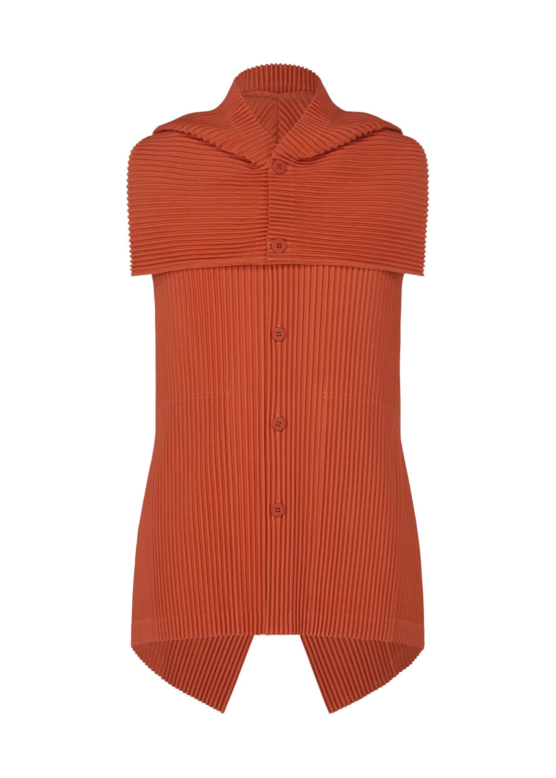 TAILORED PLEATS 3、メンズ_トップス_ベスト、ピンク