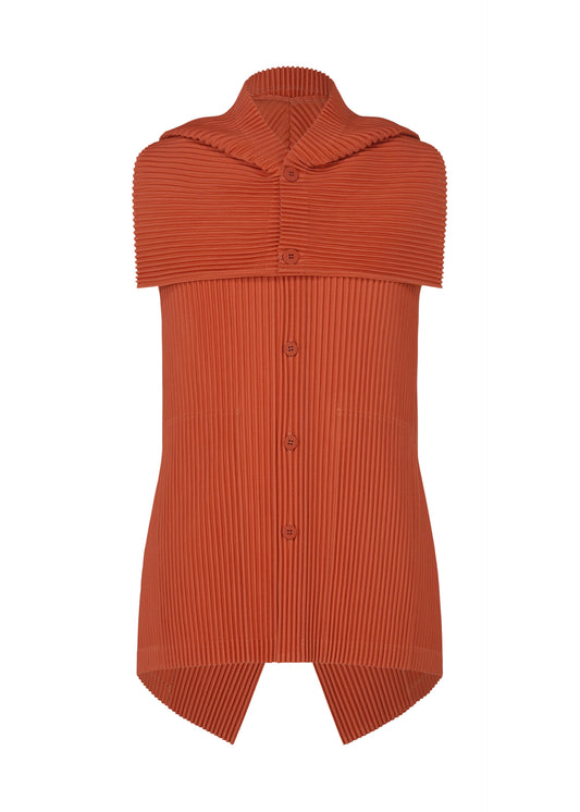 TAILORED PLEATS 3、メンズ_トップス_ベスト、ピンク