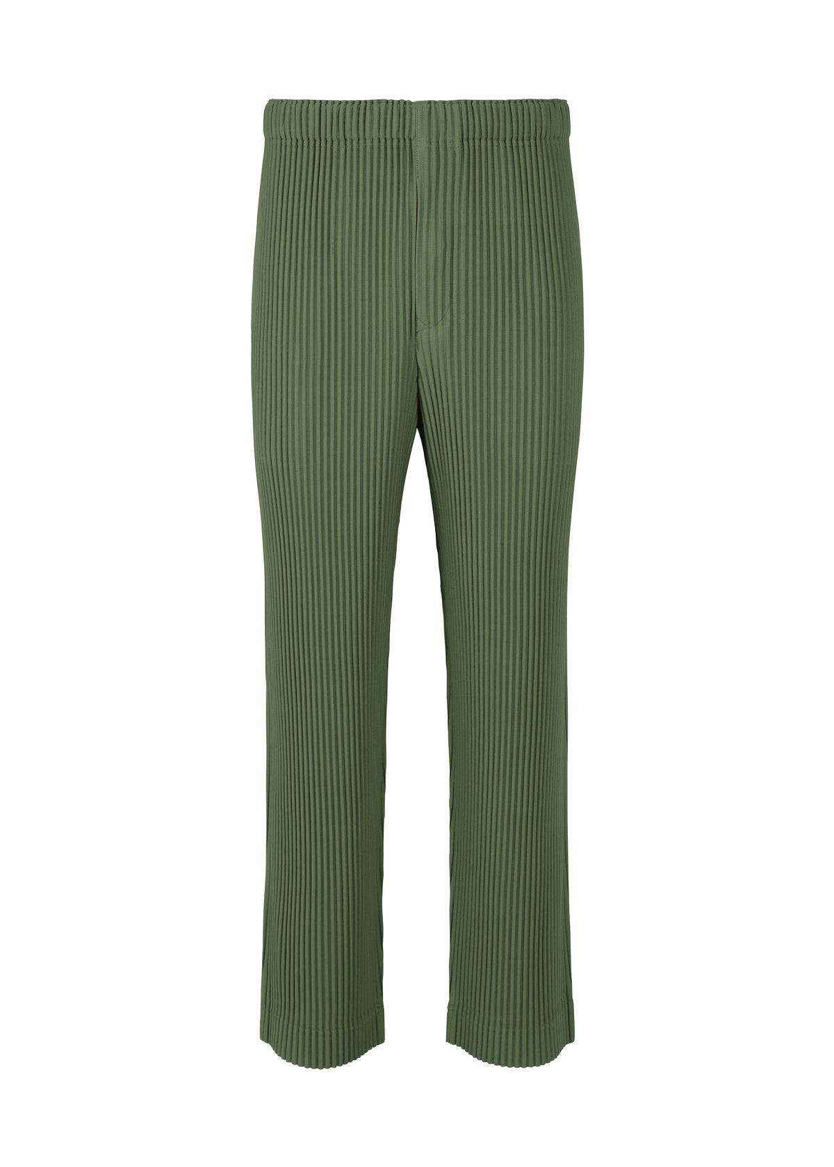 COLOR PLEATS 2、メンズ_パンツ、カーキ