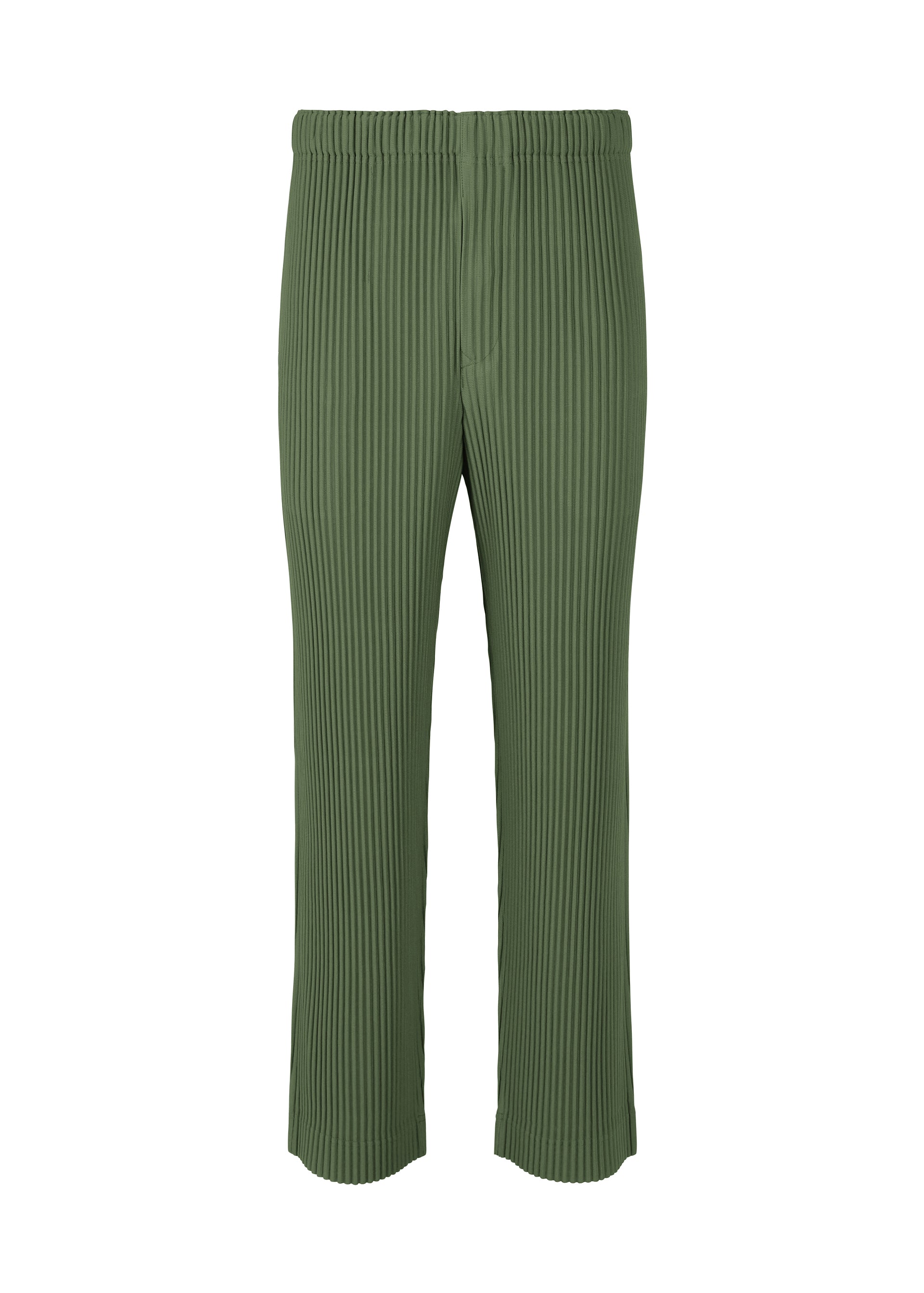 COLOR PLEATS 2、メンズ_パンツ、カーキ