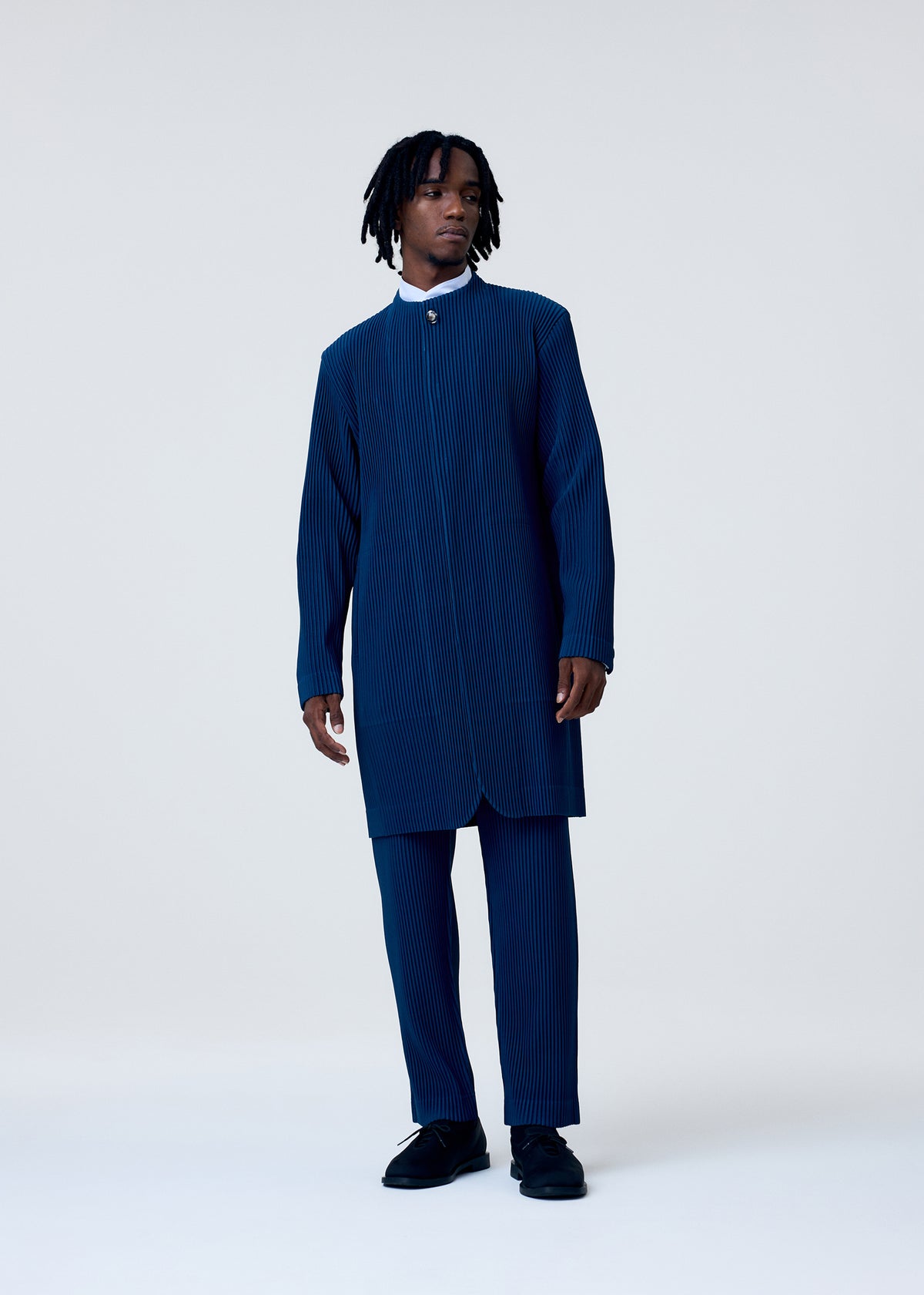 TAILORED PLEATS 1、メンズ_パンツ、着用画像1