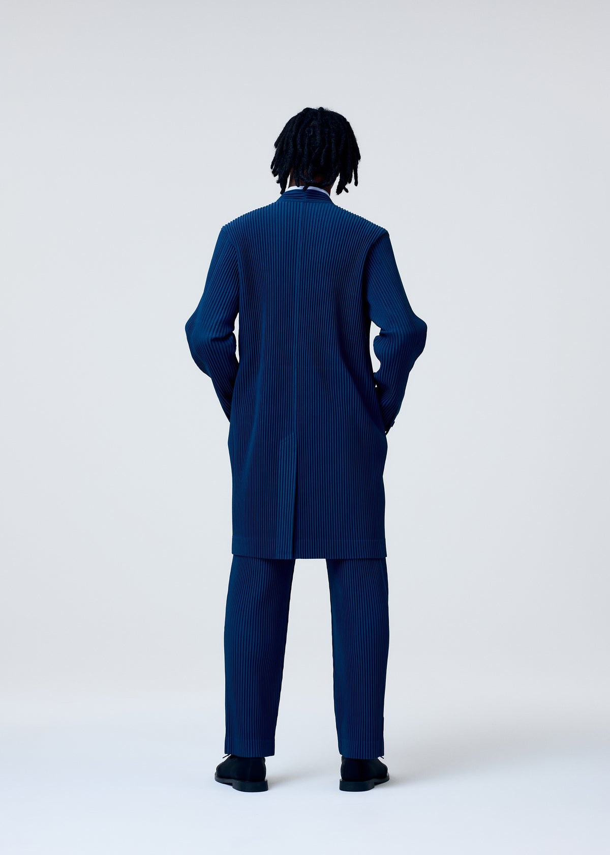 TAILORED PLEATS 1、メンズ_パンツ、着用画像3