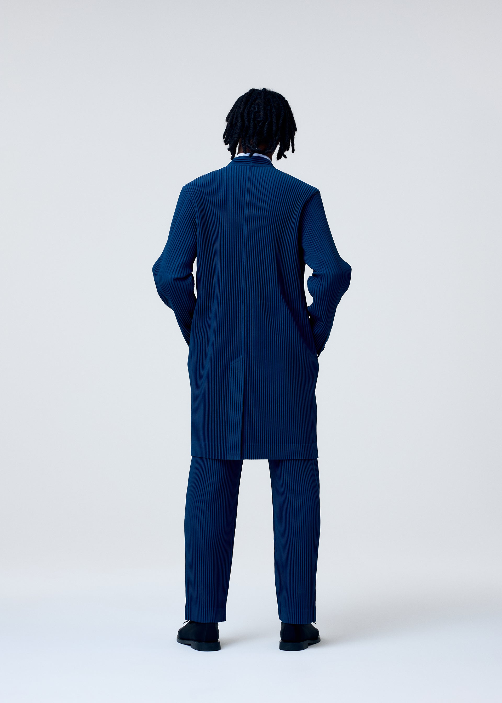 TAILORED PLEATS 1、メンズ_パンツ、着用画像3