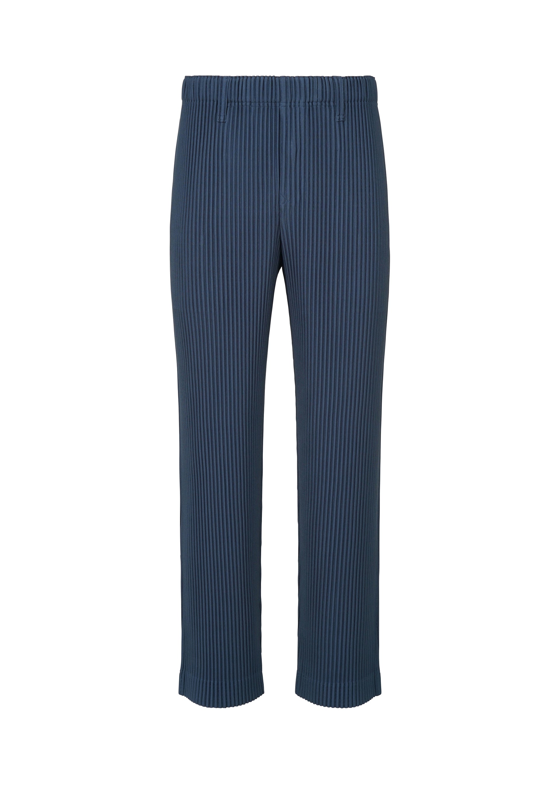 TAILORED PLEATS 1、メンズ_パンツ、ネイビー
