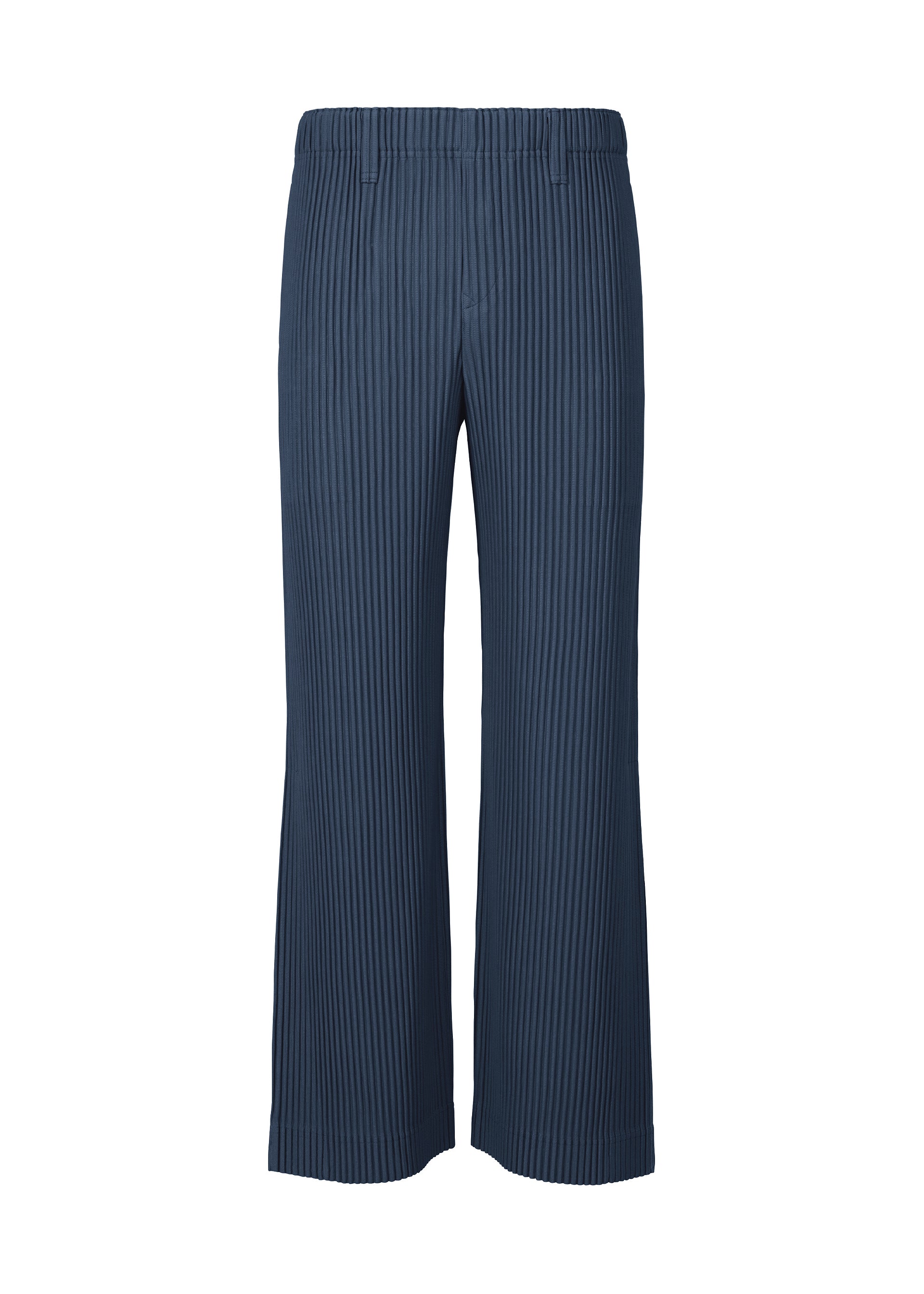TAILORED PLEATS 1、メンズ_パンツ、ネイビー