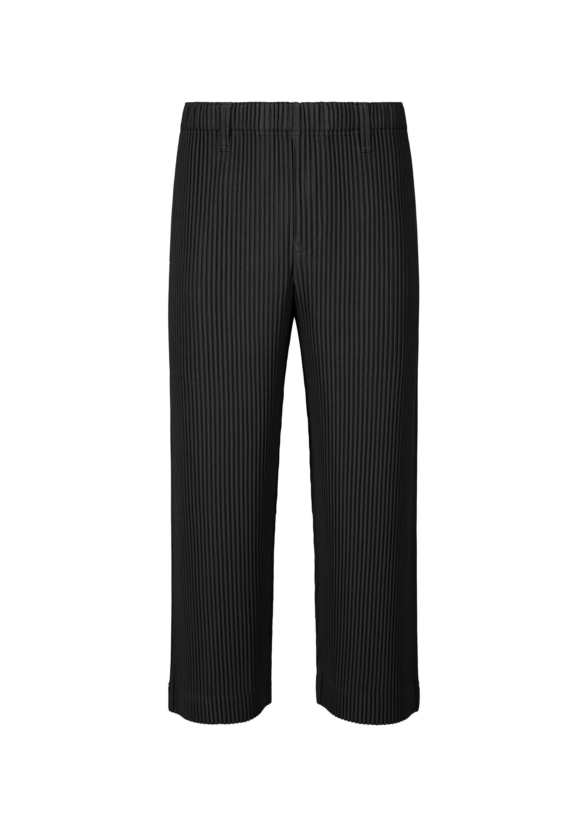 TAILORED PLEATS 2、メンズ_パンツ、ブラック