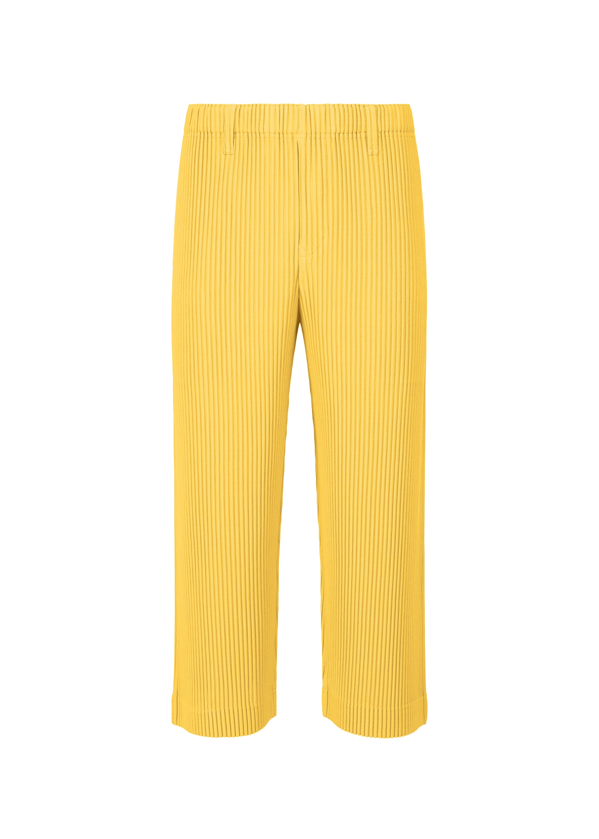 TAILORED PLEATS 2、メンズ_パンツ、イエロー