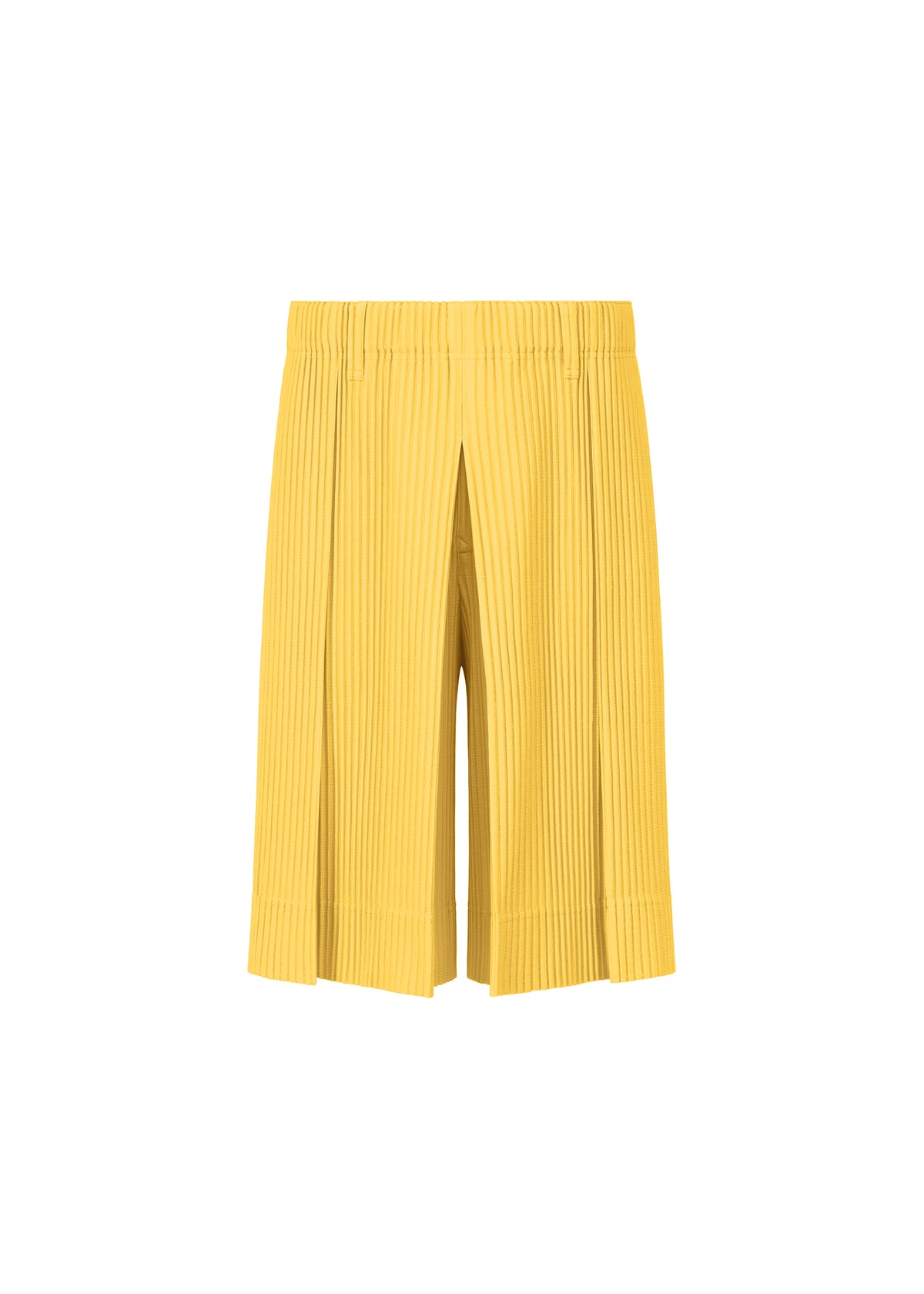 TAILORED PLEATS 2、メンズ_パンツ、イエロー