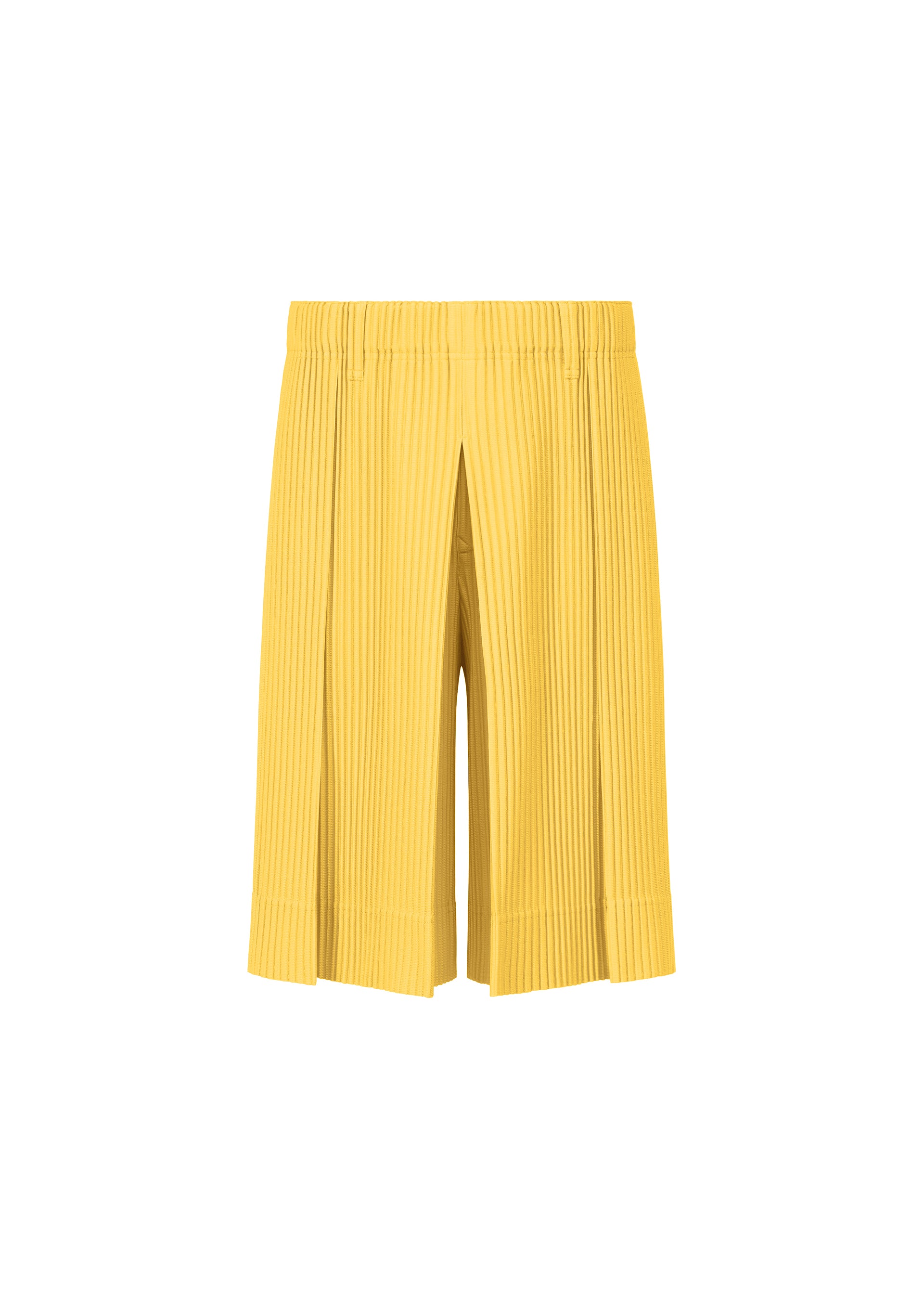 TAILORED PLEATS 2、メンズ_パンツ、イエロー