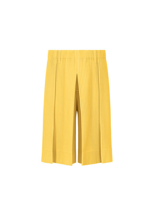 TAILORED PLEATS 2、メンズ_パンツ、イエロー