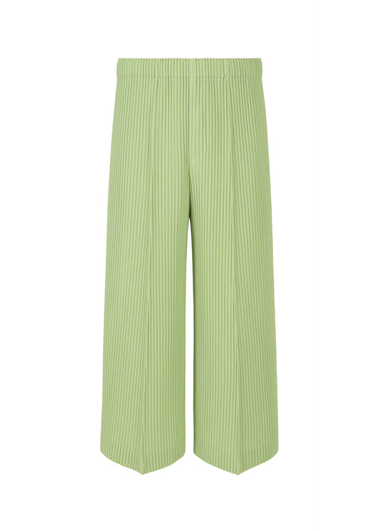 PLEATS BOTTOMS 2、メンズ_パンツ、グリーン
