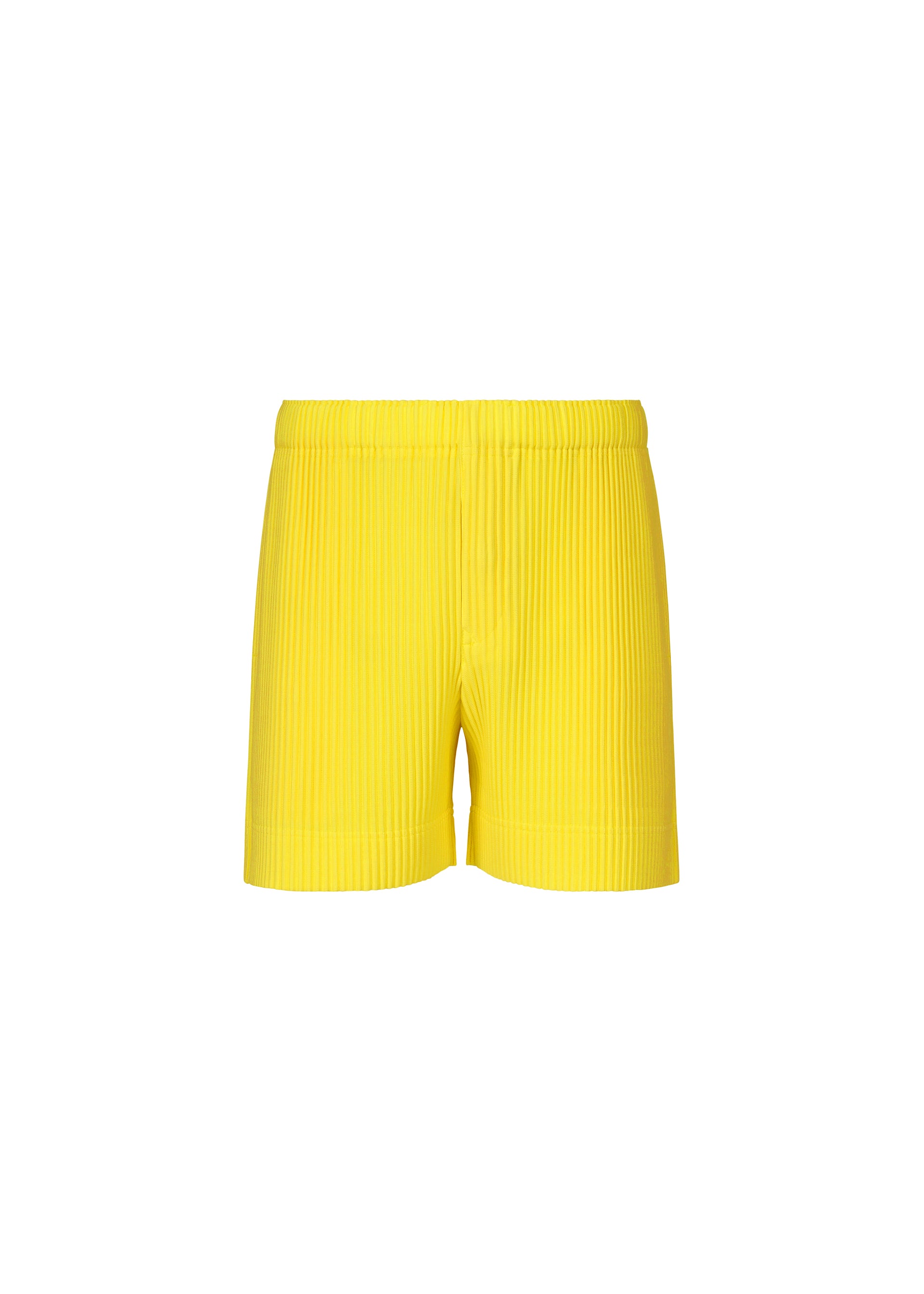 COLORFUL PLEATS BOTTOMS、メンズ_パンツ、イエロー