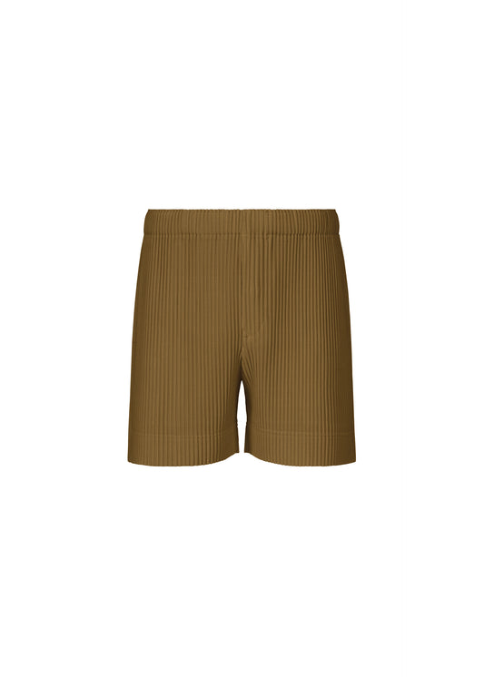 COLORFUL PLEATS BOTTOMS、メンズ_パンツ、カーキ