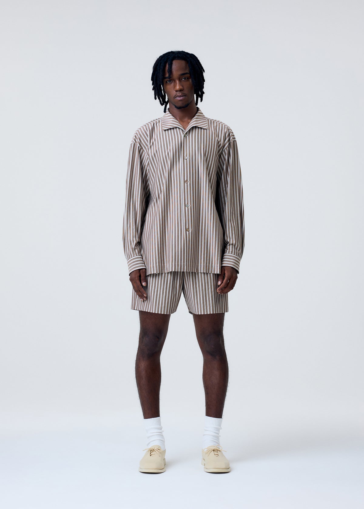 STRIPE JERSEY、メンズ_パンツ、着用画像1