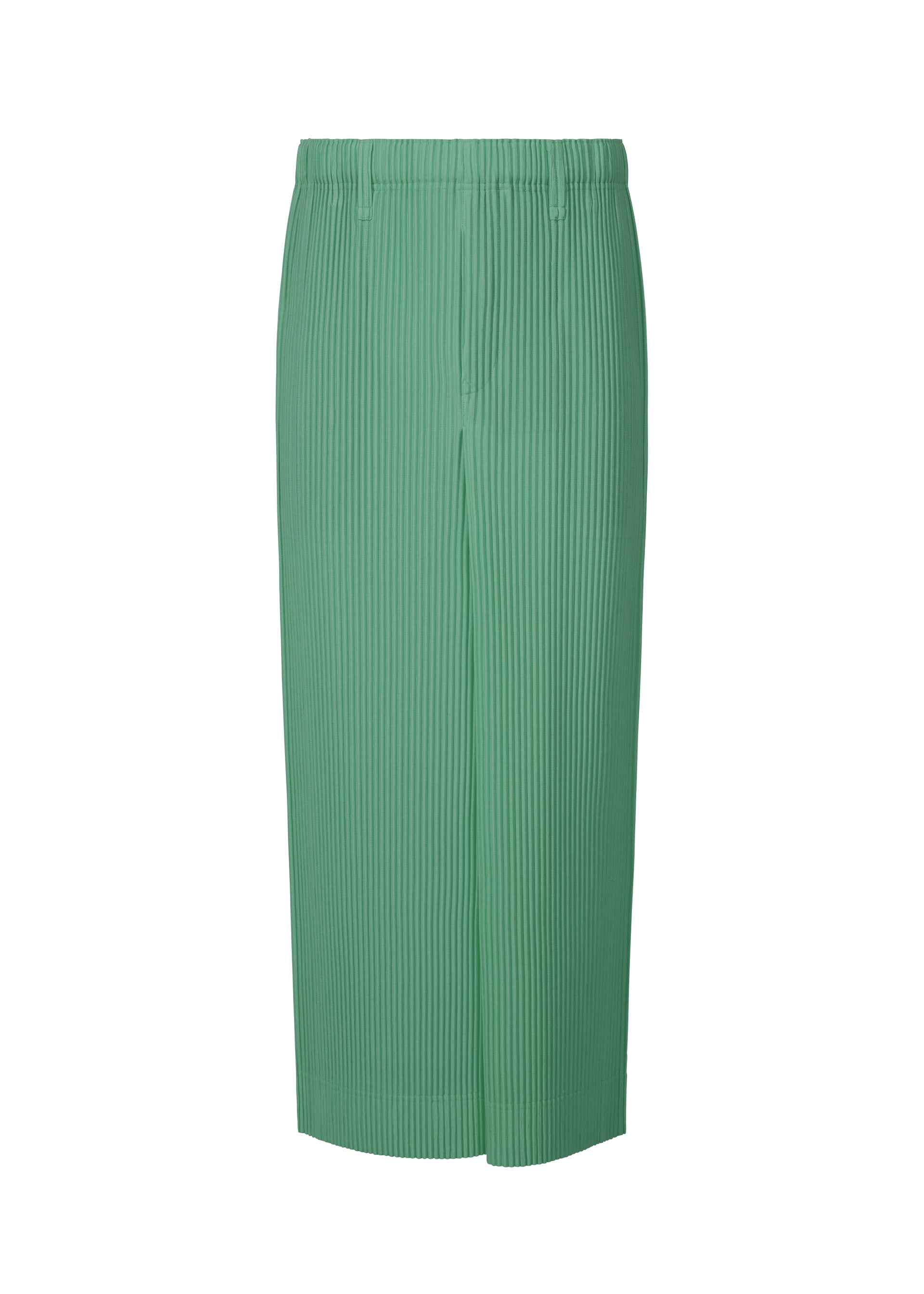 COLORFUL PLEATS BOTTOMS、メンズ_スカート、グリーン