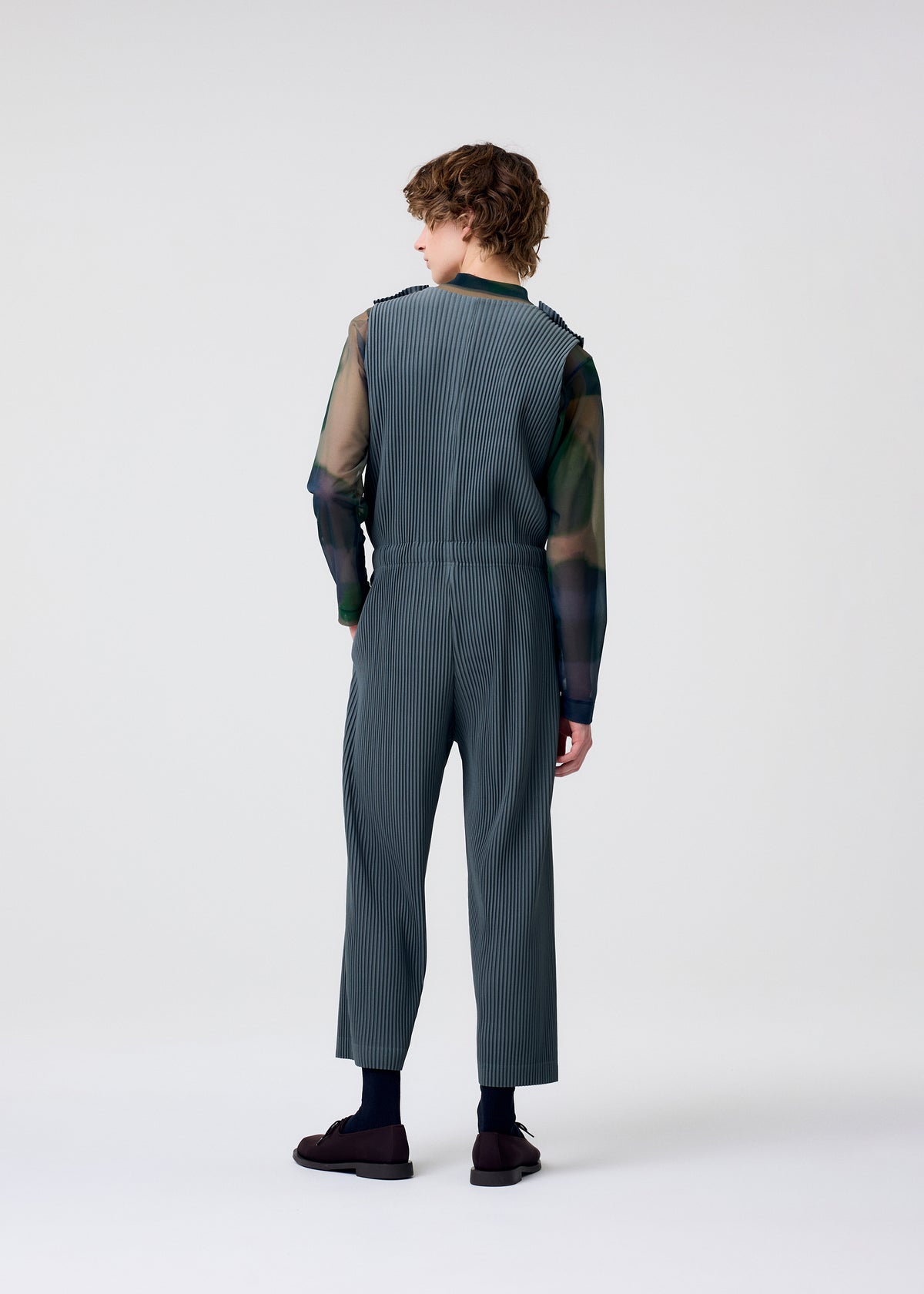 PLEATS BOTTOMS 2、メンズ_ジャンプスーツ、着用画像2