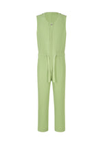 PLEATS BOTTOMS 2、メンズ_ジャンプスーツ、グリーン