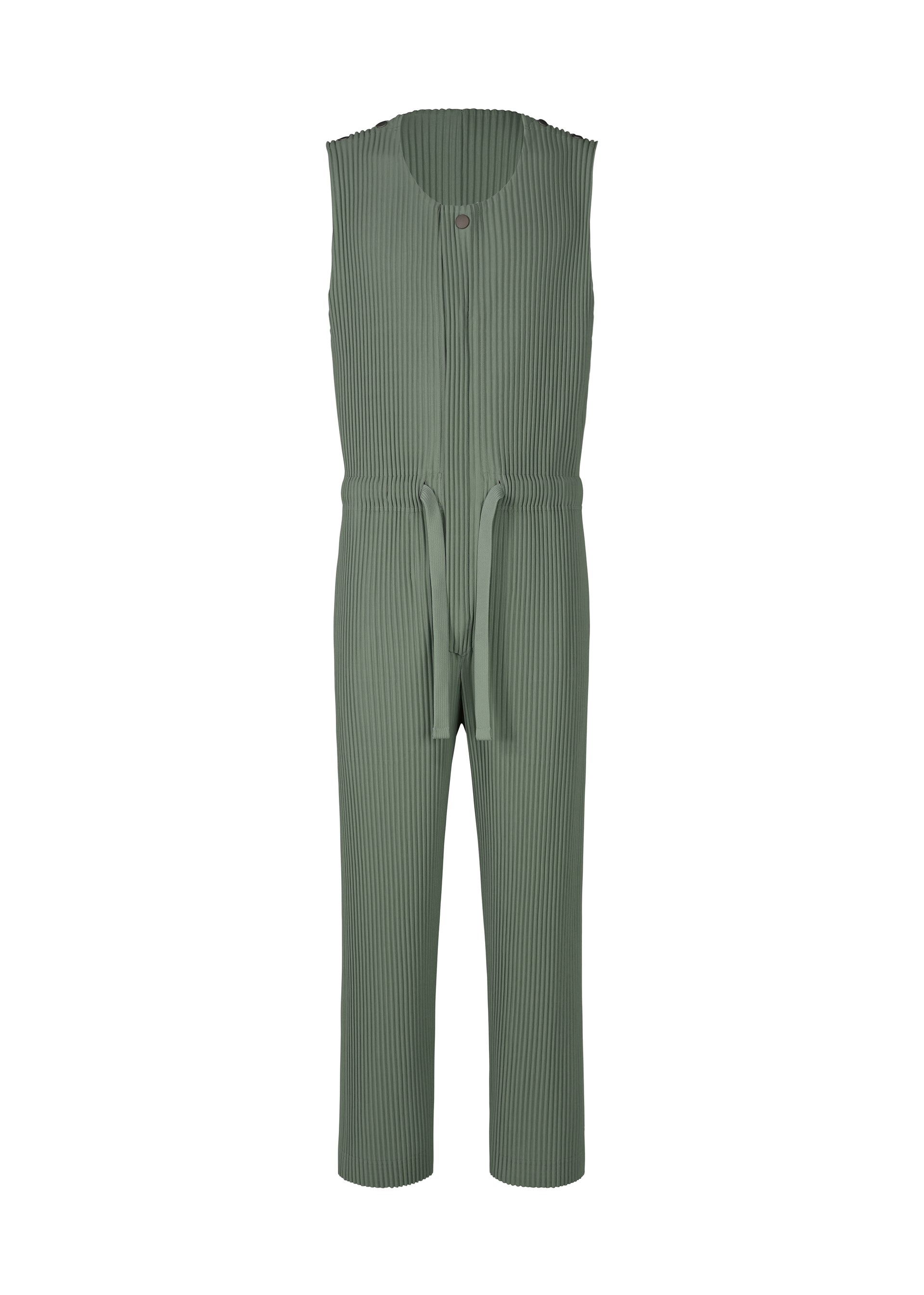 PLEATS BOTTOMS 2、メンズ_ジャンプスーツ、ブルー