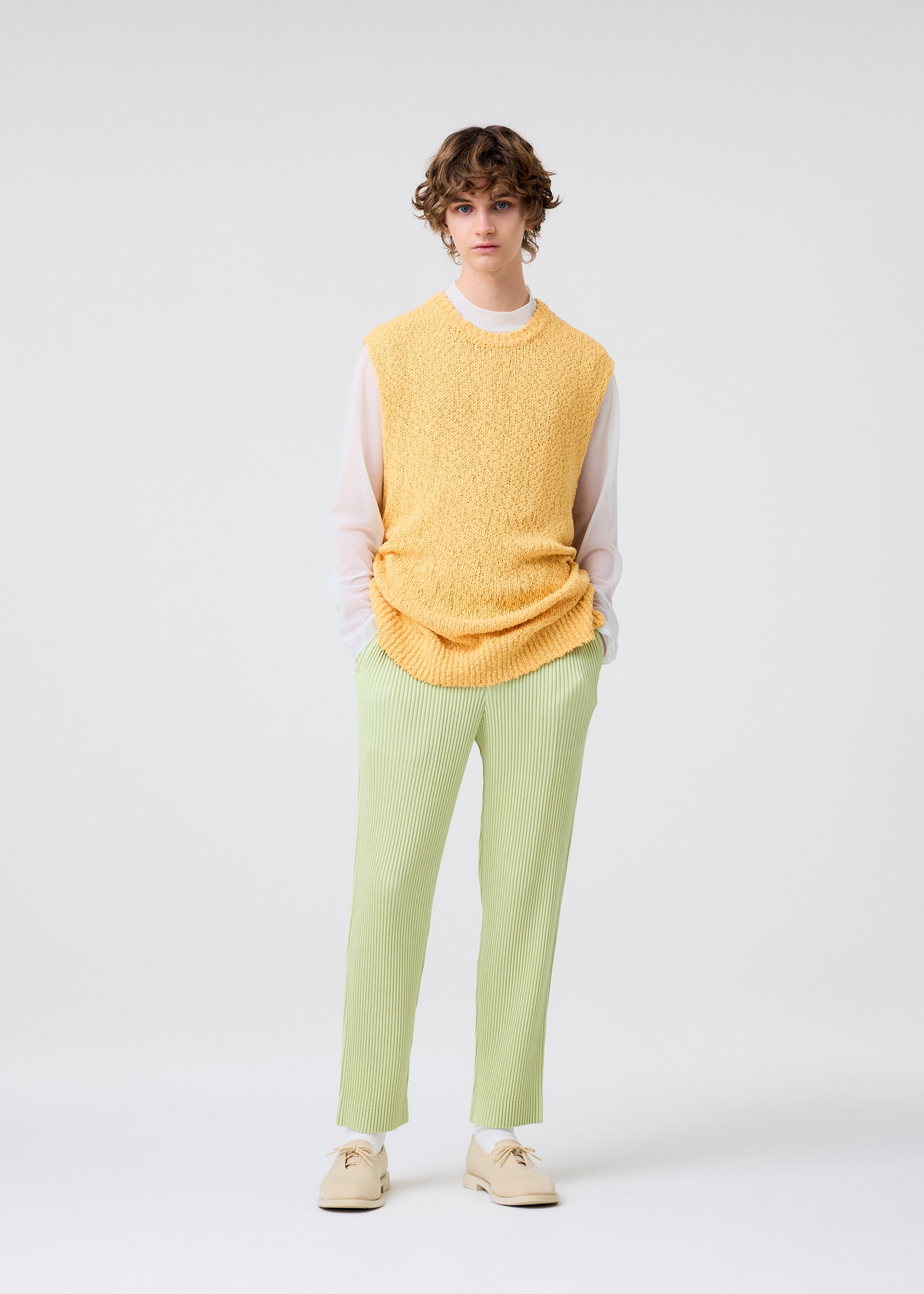 RISOTTO KNIT、メンズ_ニット、着用画像1