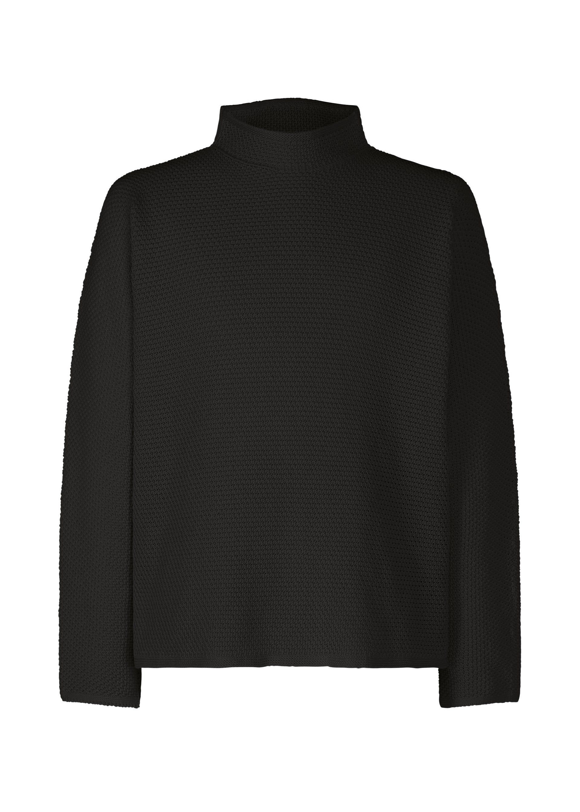 RUSTIC KNIT、メンズ_ニット、ブラック