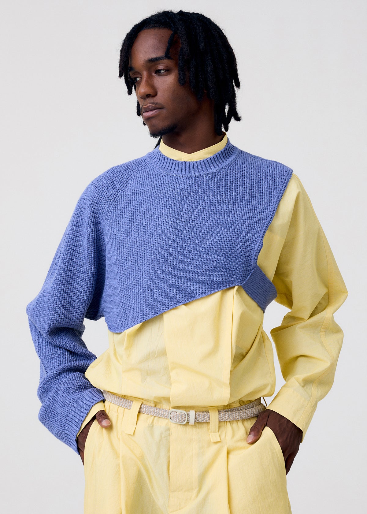 WAFER KNIT、メンズ_ニット、着用画像3