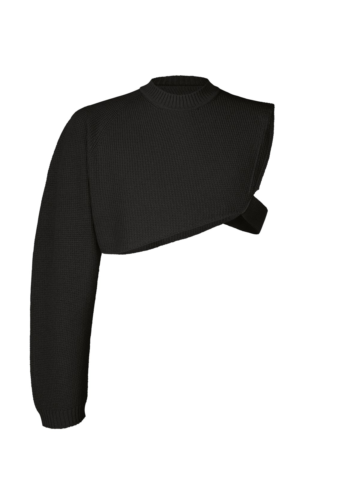 WAFER KNIT、メンズ_ニット、ブラック