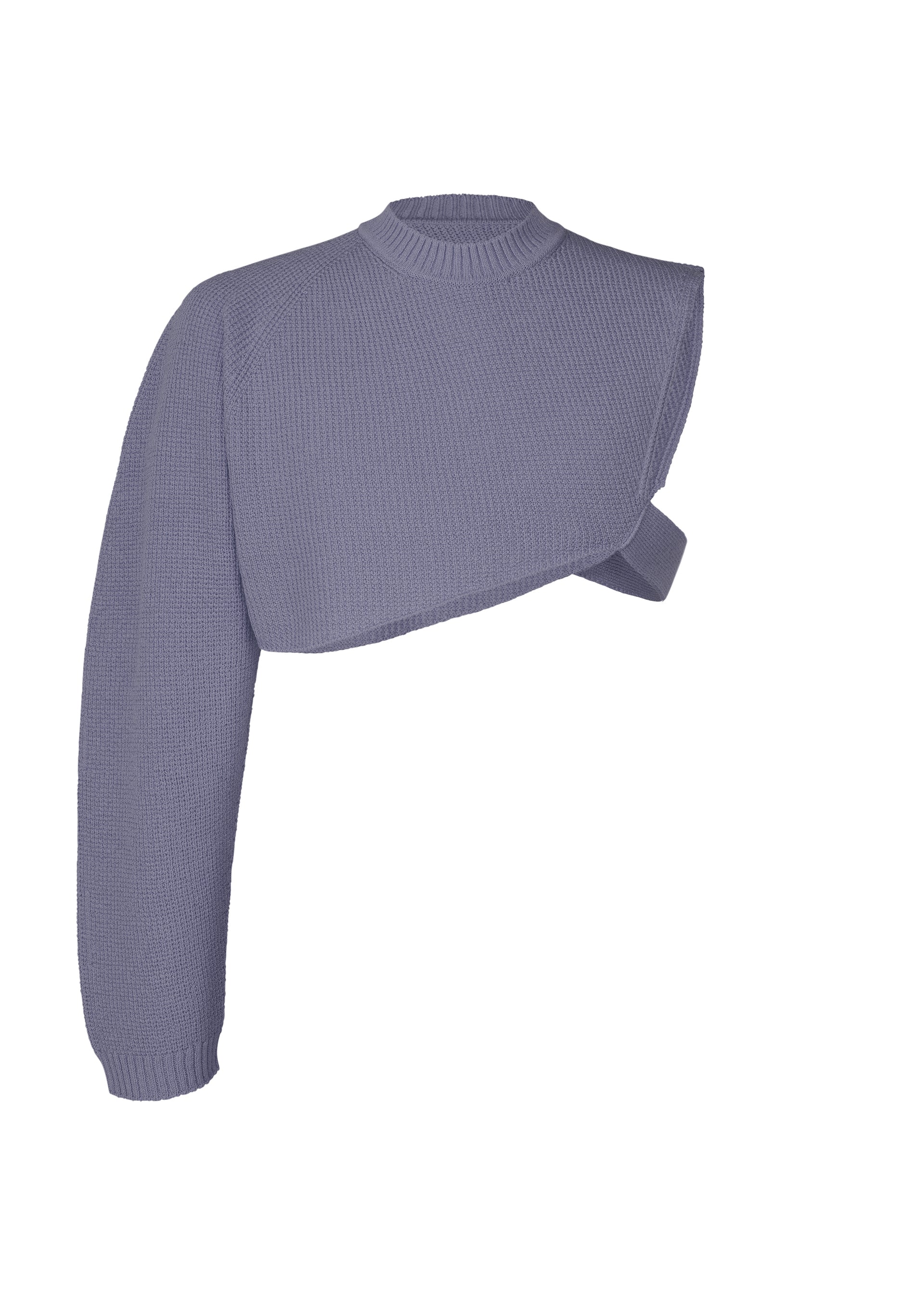 WAFER KNIT、メンズ_ニット、パープル