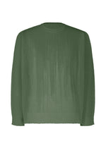 BRUSH CLOSE-UP KNIT、メンズ_ニット、グリーン