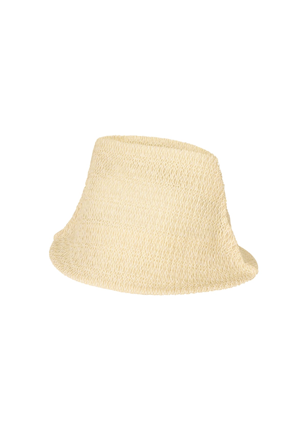 MESH PLEATS HAT、アクセサリー&その他_帽子、ホワイト